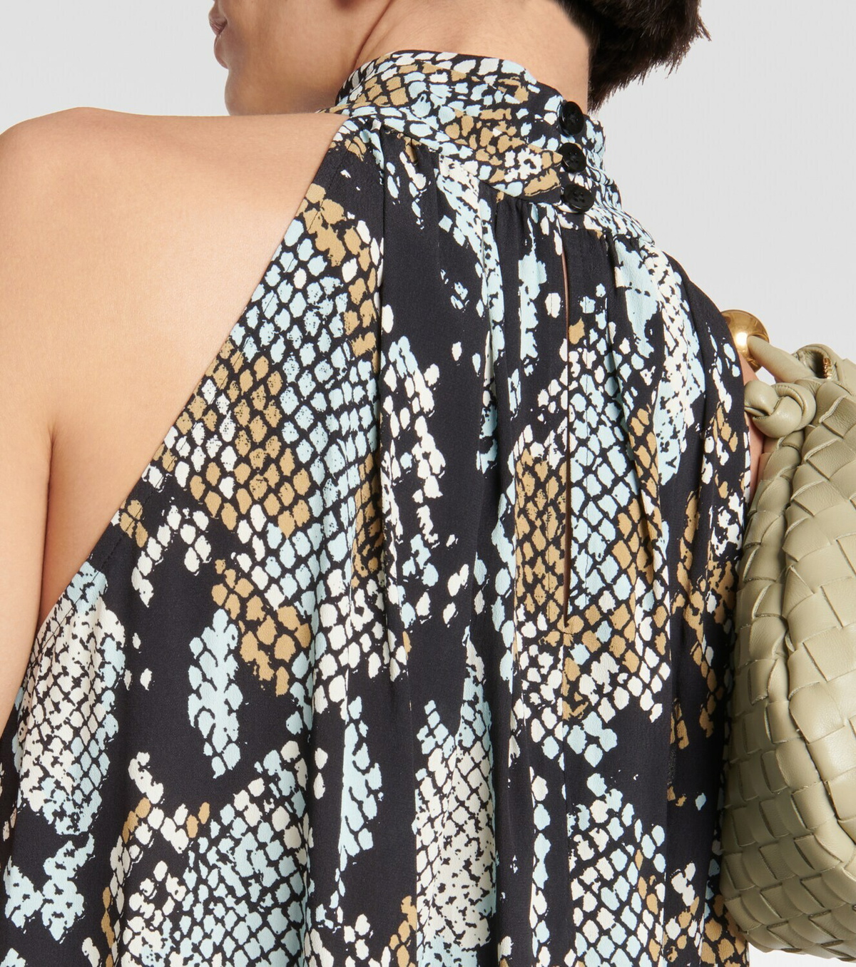 Proenza Schouler Printed high-neck top