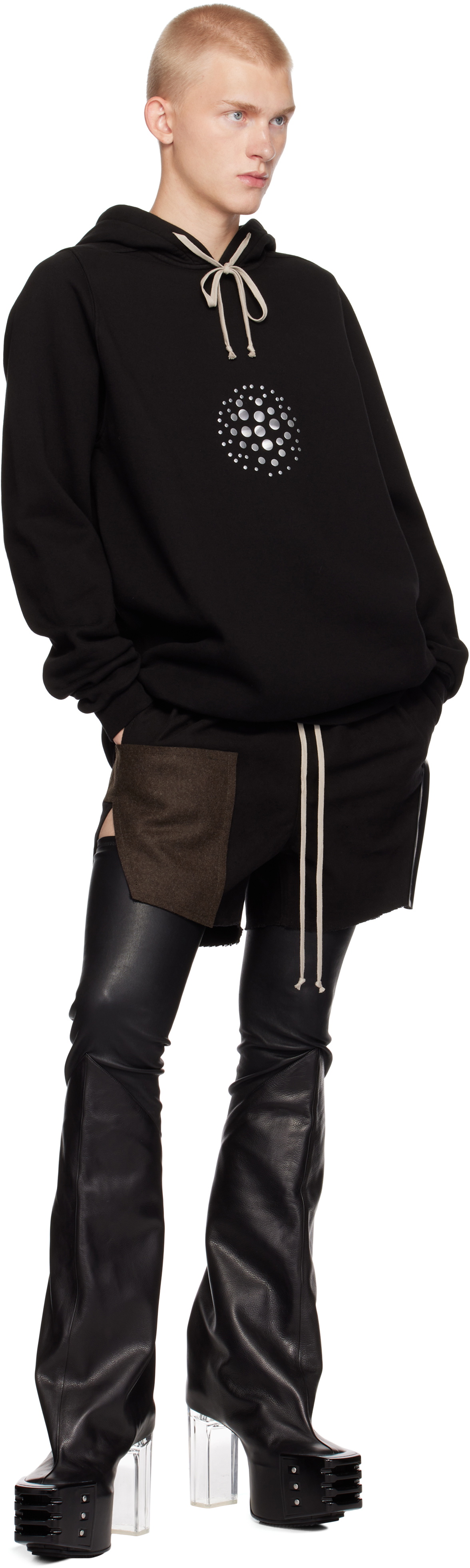 【Rick Owens】Porterville オーバーサイズ プリント フーディ Rick Owens】Porterville オーバーサイズ プリント フーディ
