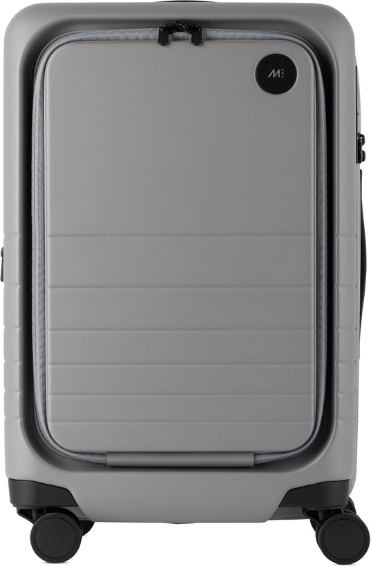 Photo: Monos Gray Expandable Carry-On Pro Suitcase