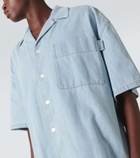 Bottega Veneta Denim bowling shirt