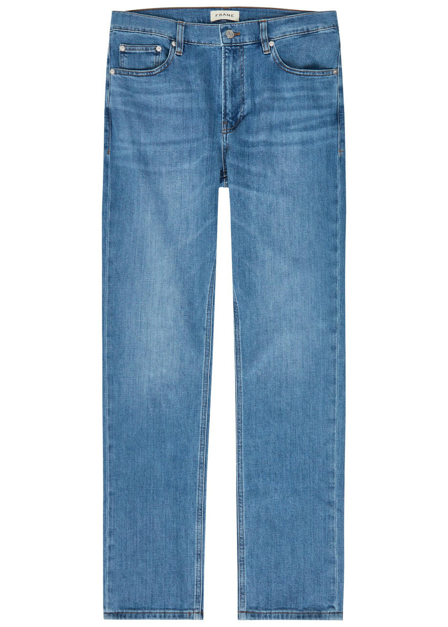 Frame Modern Straight-leg Jeans Light Blue