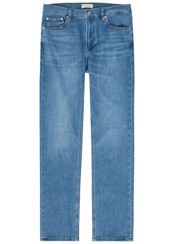 Photo: Frame Modern Straight-leg Jeans Light Blue