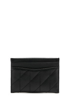 Coach Pillow Quilted Leather Card Holder - Black - One Size