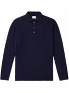 Kingsman - Wade Merino Wool and Cashmere-Blend Polo Shirt - Blue