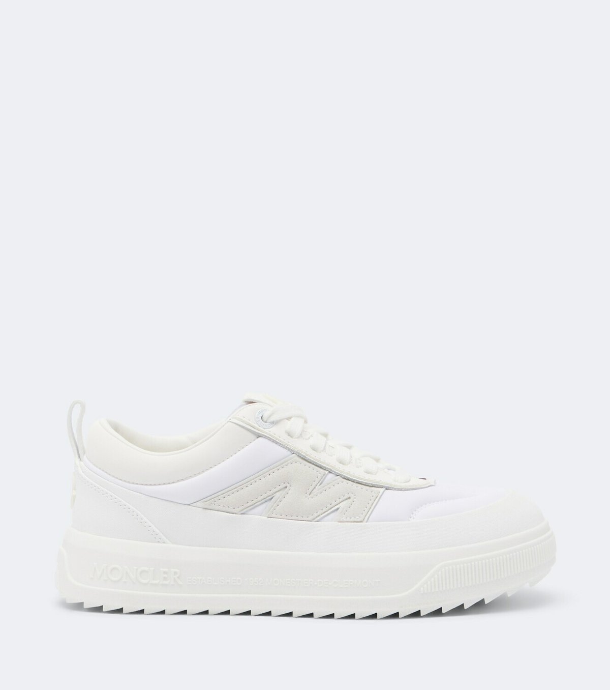 Moncler Altive leather-trimmed platform sneakers