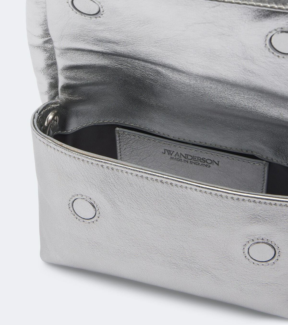 JW Anderson Twister Small leather top-handle bag