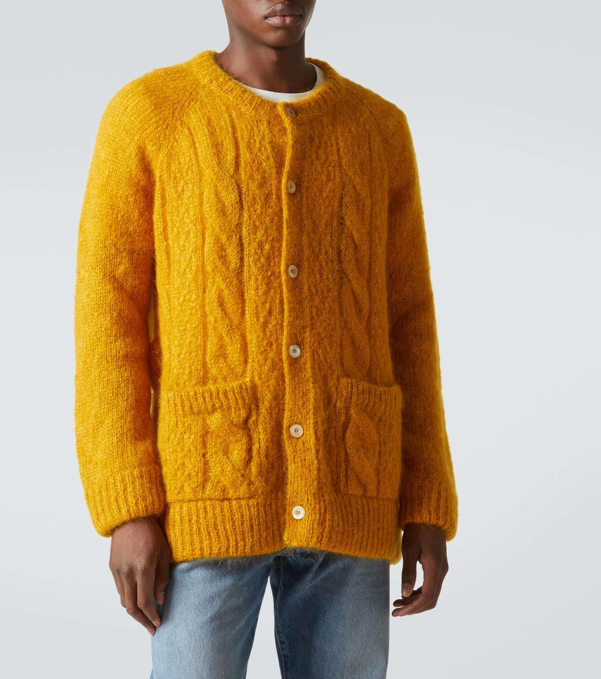 Valentino Mohair-blend cardigan