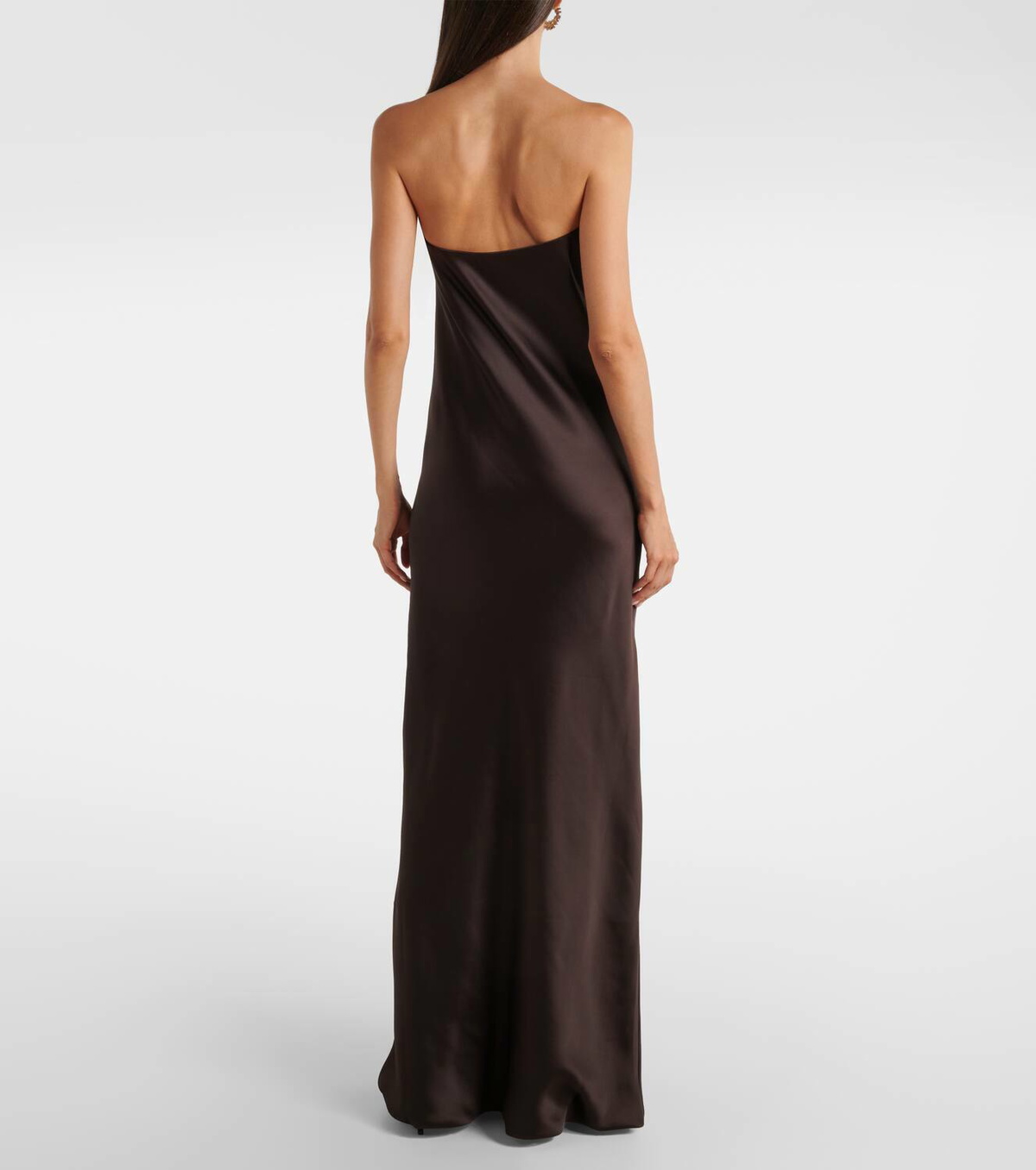 NORMA KAMALI ノーマカマリ ワンピース Crepe satin gown953701 NORMA KAMALI ノーマカマリ ワンピース Crepe satin gown953701