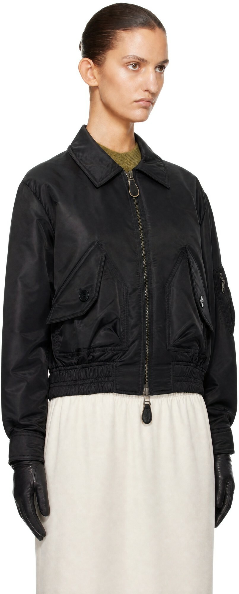 COOR Black MK-3 Flight Jacket