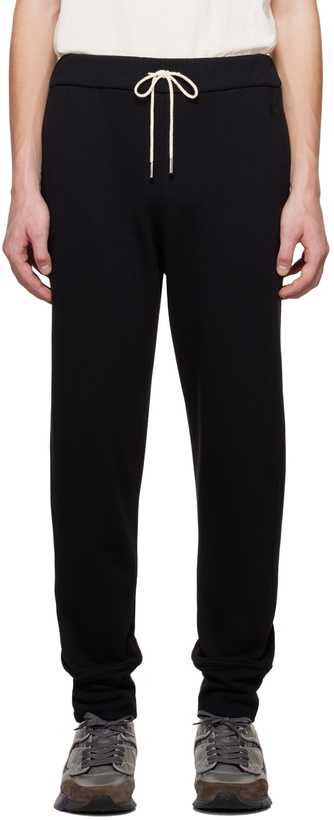 Photo: Jil Sander Black Drawstring Lounge Pants