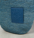 Loewe Anagram raffia shoulder bag