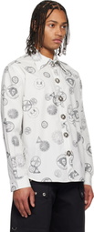 Chopova Lowena White Stamped Shirt