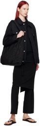 Youth Black Oversized Denim Jacket