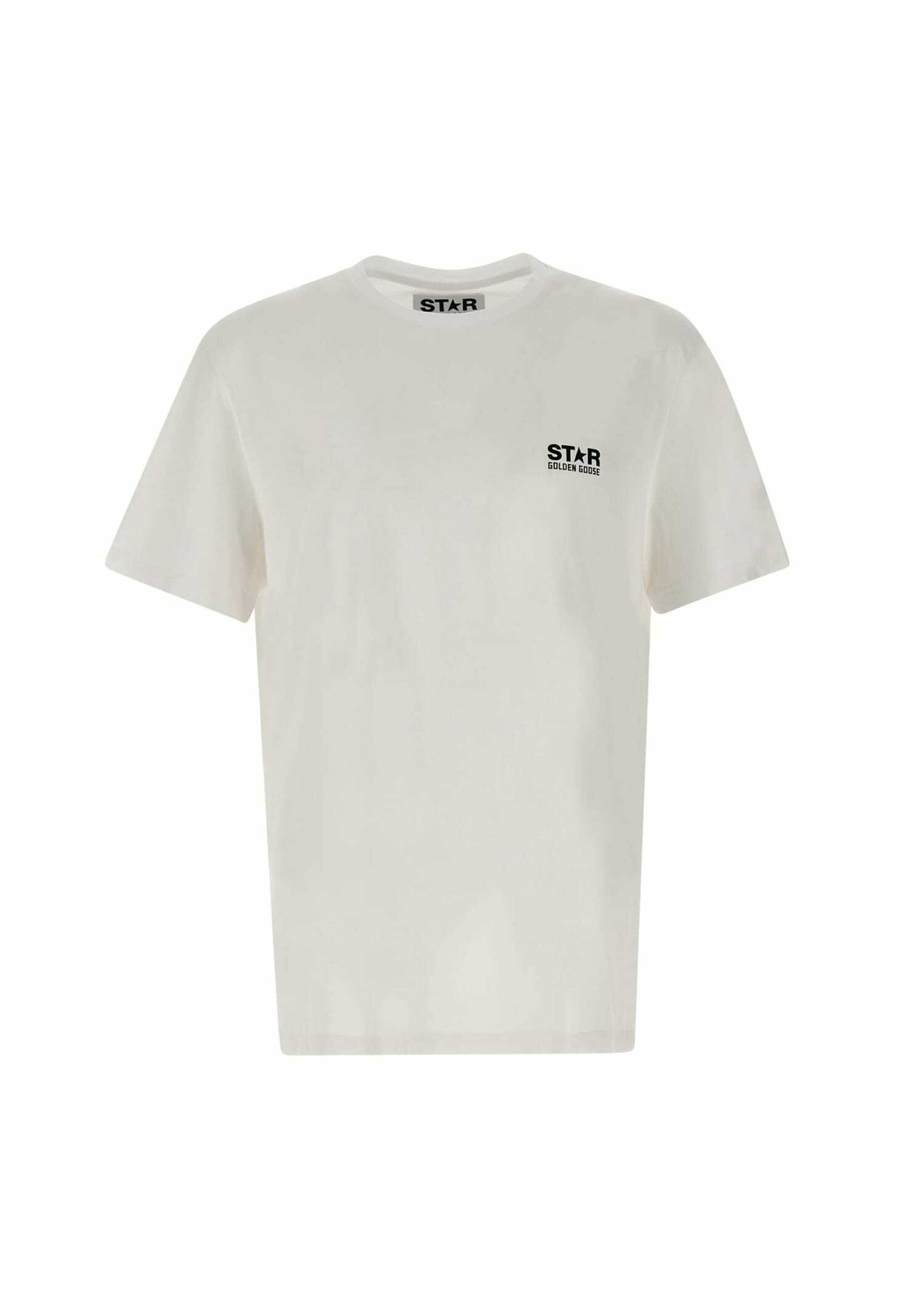 Tシャツ・カットソー Golden Goose Deluxe Brand Chalk Cotton T-Shirt Golden Goose White Star T-Shirt Golden Goose Deluxe Brand