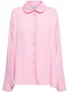 SLEEPER - Pastelle Viscose Oversize Shirt