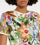 Etro Floral cotton T-shirt