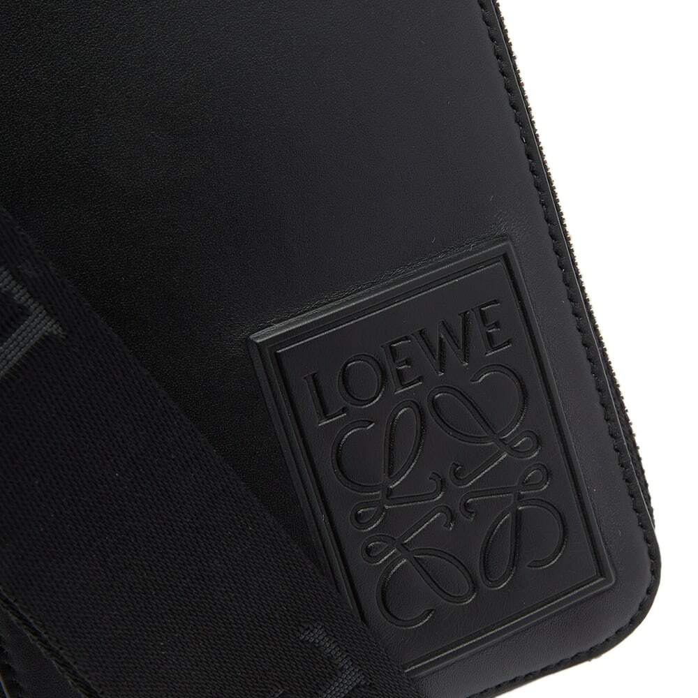 Loewe Men's Vertical Cross Body Pocket Bag in Black Loewe Loewe Men's Vertical Cross Body Pocket Bag in Black Loewe