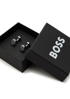 Boss Monogrammed Cufflinks - Silver - One Size