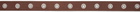 Rick Owens Brown Porterville Snap Belt