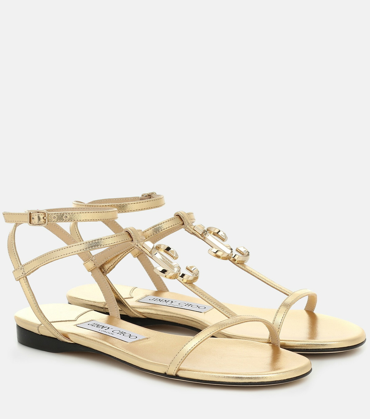 Jimmy Choo - Alodie leather sandals