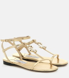Jimmy Choo - Alodie leather sandals