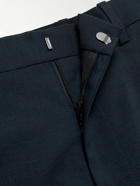Theory - Mayer Tapered Virgin Wool-Blend Suit Trousers - Blue