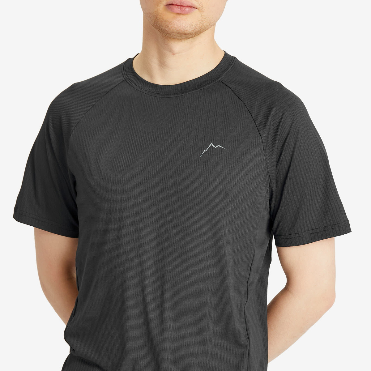 CAYL Men's Logo Air T-Shirt in Black