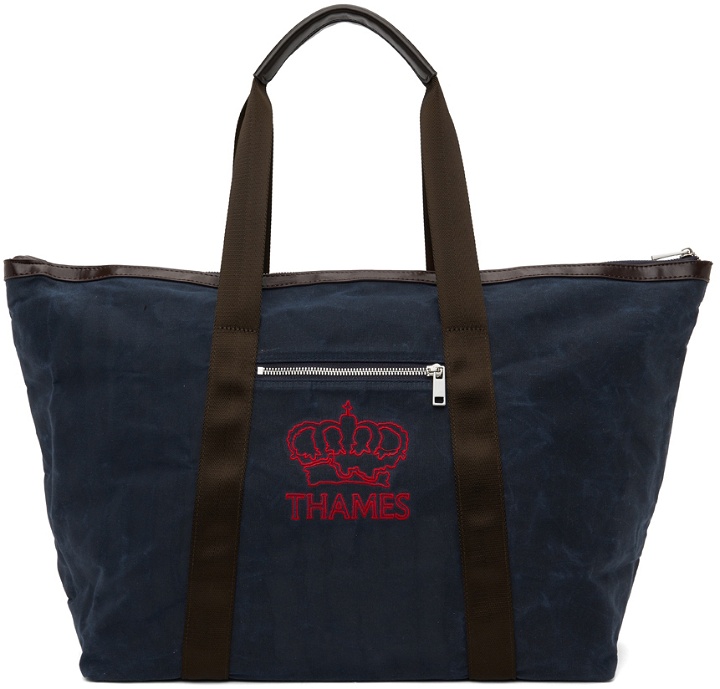 Photo: Thames MMXX. Navy P.G. Weekender Tote