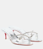 Christian Louboutin Iza Queen 55 embellished leather sandals