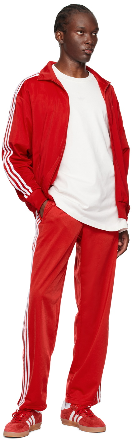 adidas Originals Red Adicolor Classics Firebird Sweatpants