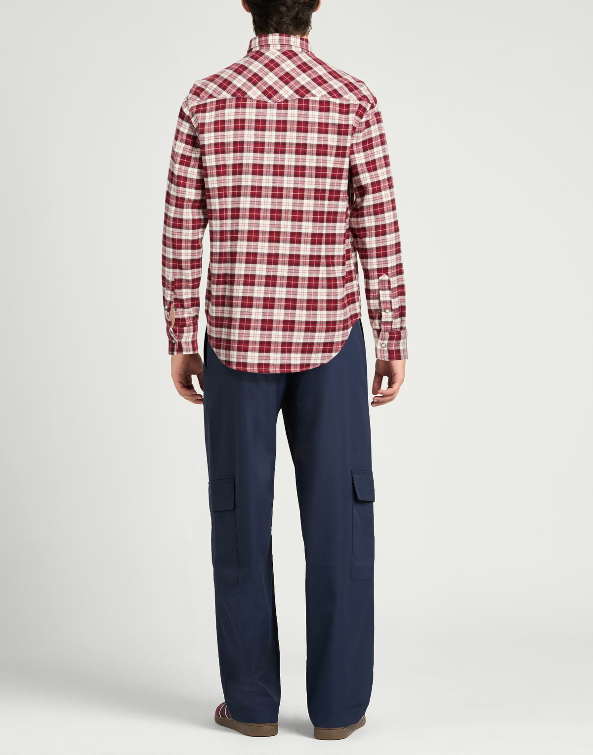 Eleventy Platinum Mens Shirt Garnet