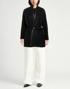 Agnona Womens Coat in Black