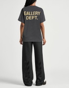 Gallery Dept. Womens T-shirt Charcoal