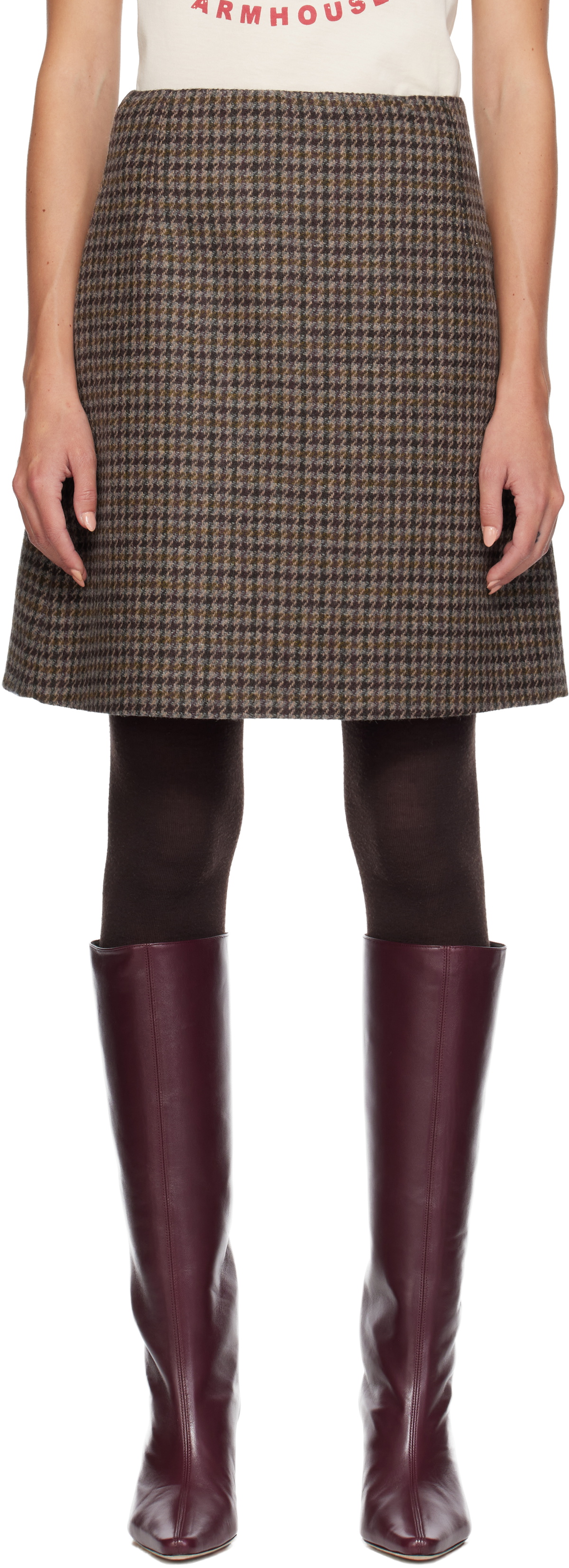 Weekend Max Mara Multicolor Vata Miniskirt
