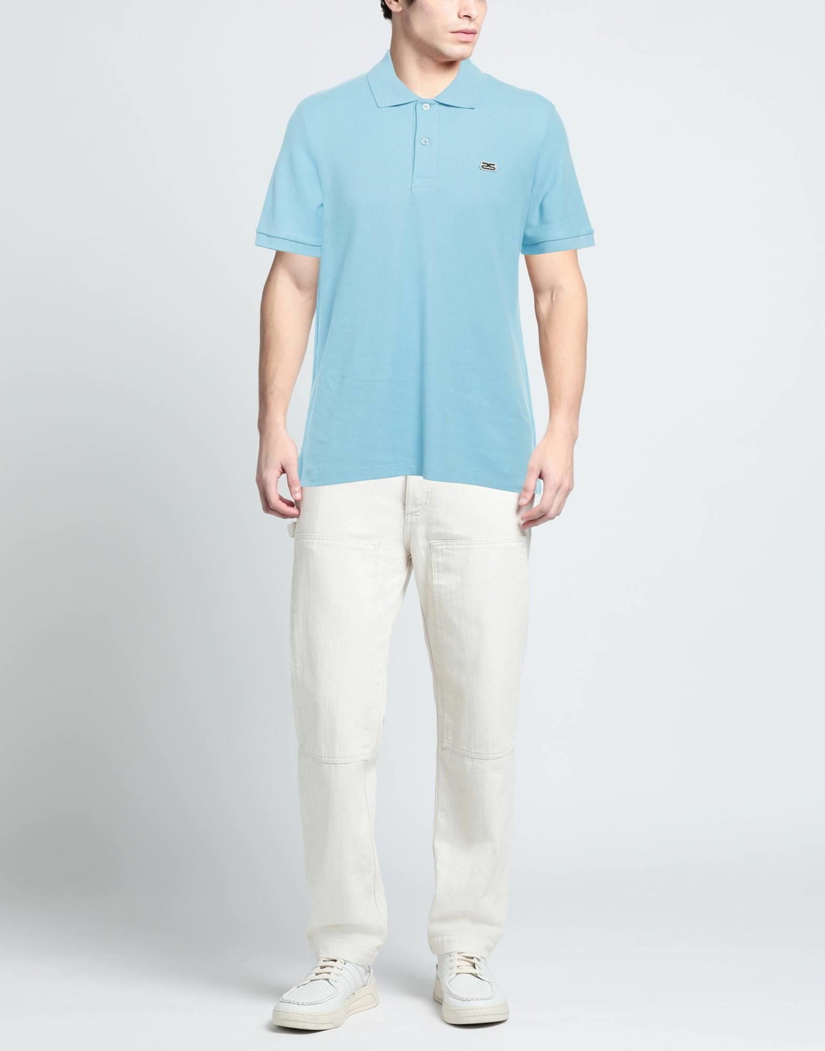 Sandro Mens Polo shirt Light in Blue