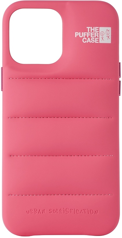 Photo: Urban Sophistication Pink 'The Puffer' iPhone 13 Pro Max Case