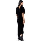 Rick Owens Black Tower Seb Midi Dress