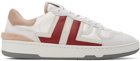 Lanvin White Clay Sneakers