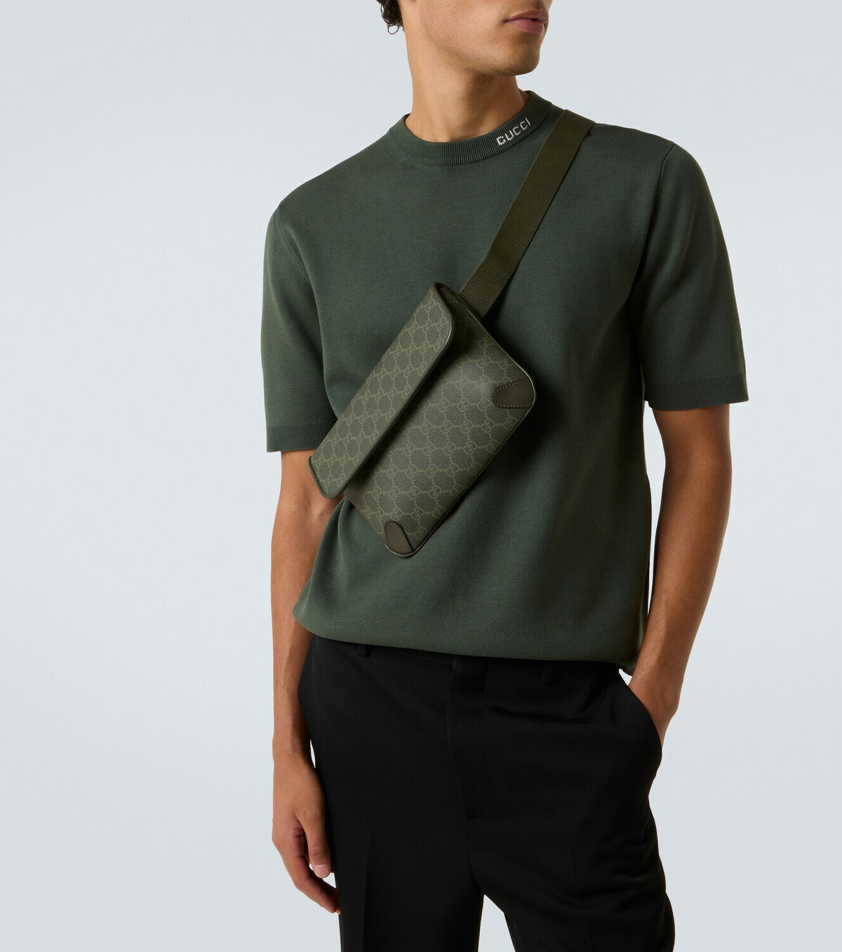Gucci GG Monogram Small belt bag