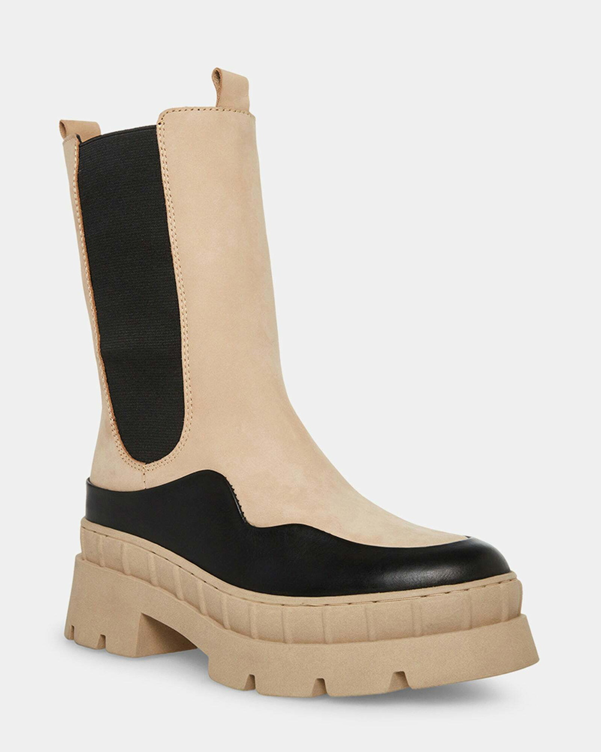 Steve Madden Bernard Booties in Natural