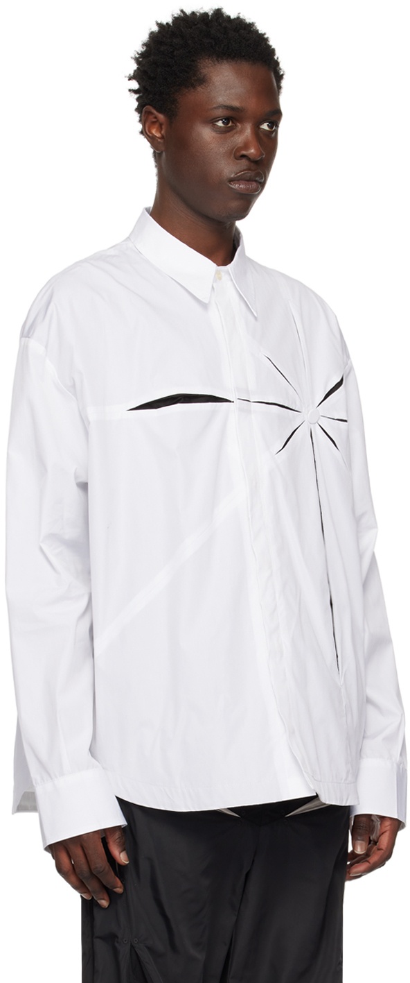 KUSIKOHC White Origami Shirt