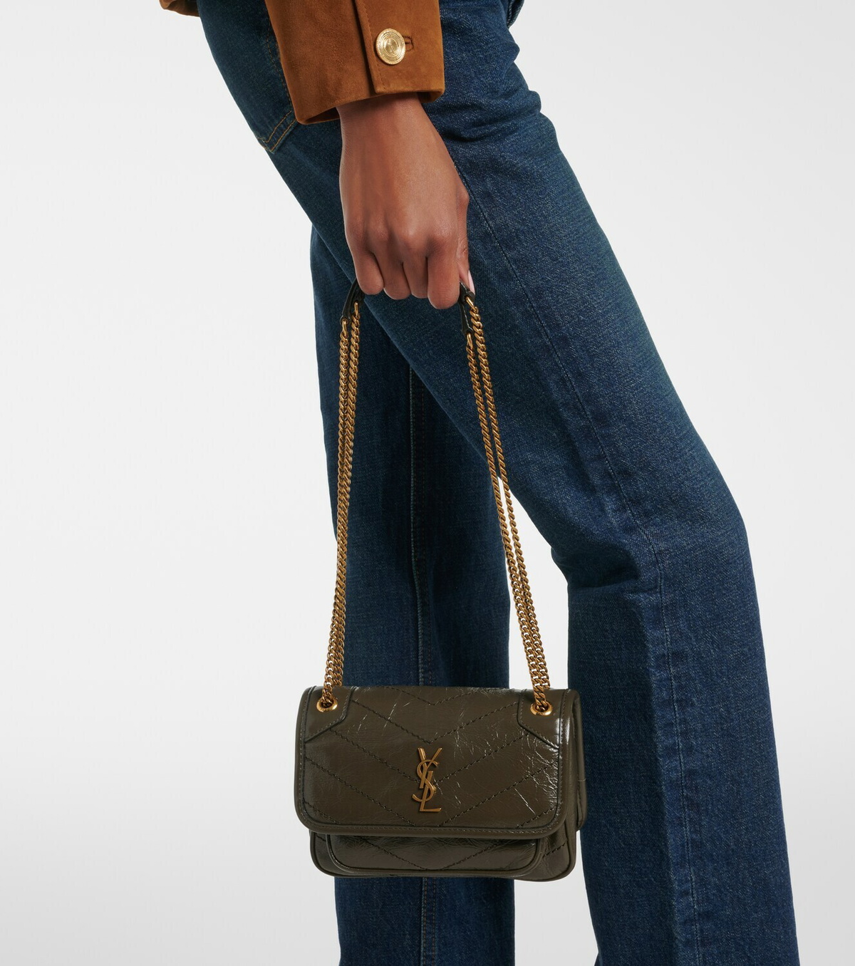 Saint Laurent Niki Mini leather shoulder bag