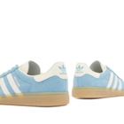 Adidas Muenchen W in Blue/Off White/Silver Metallic