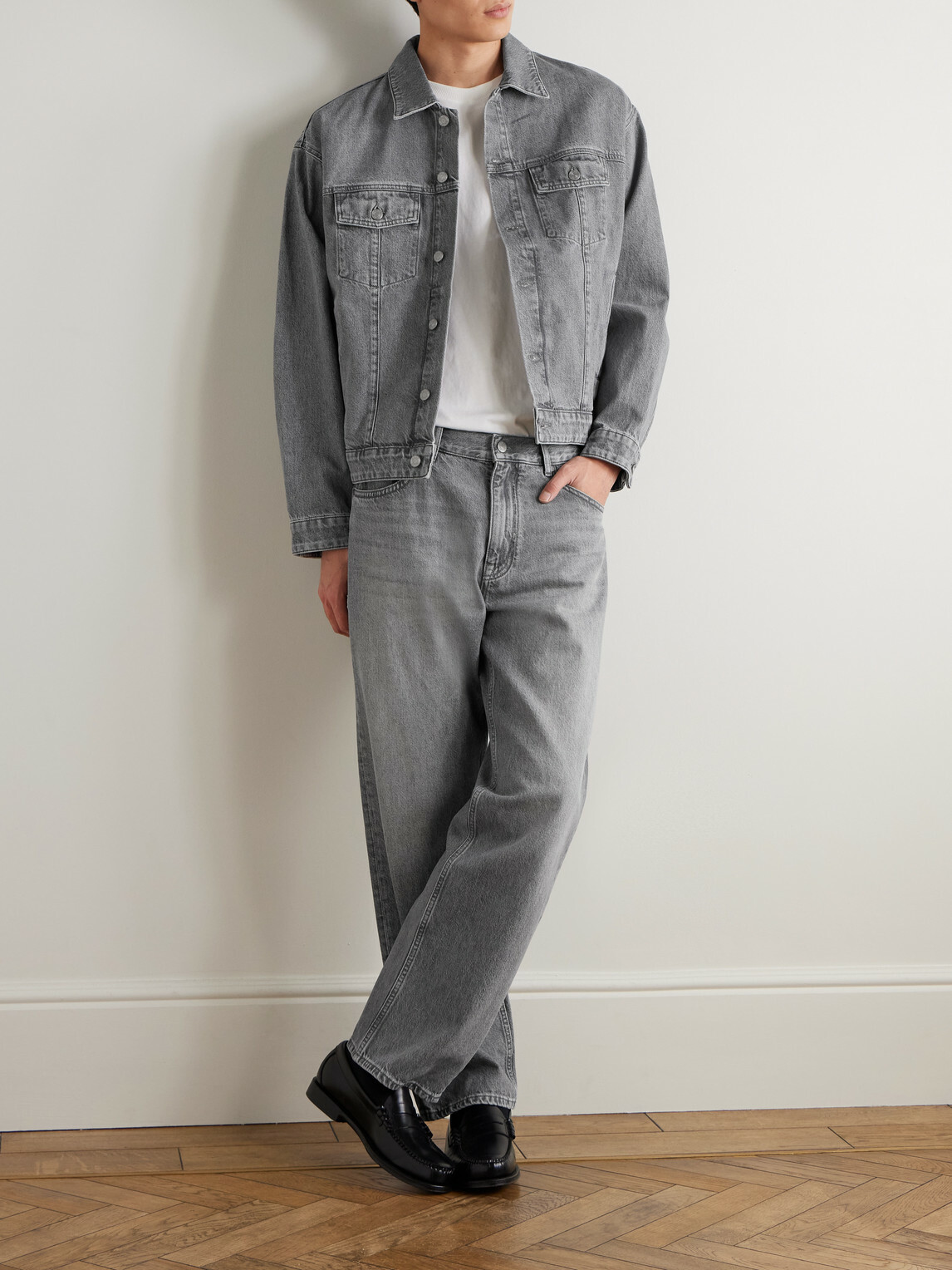NN07 - Roy 10034 Denim Jacket - Gray
