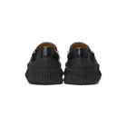 Jil Sander Black Suede Vulcanized Slip-On Sneakers