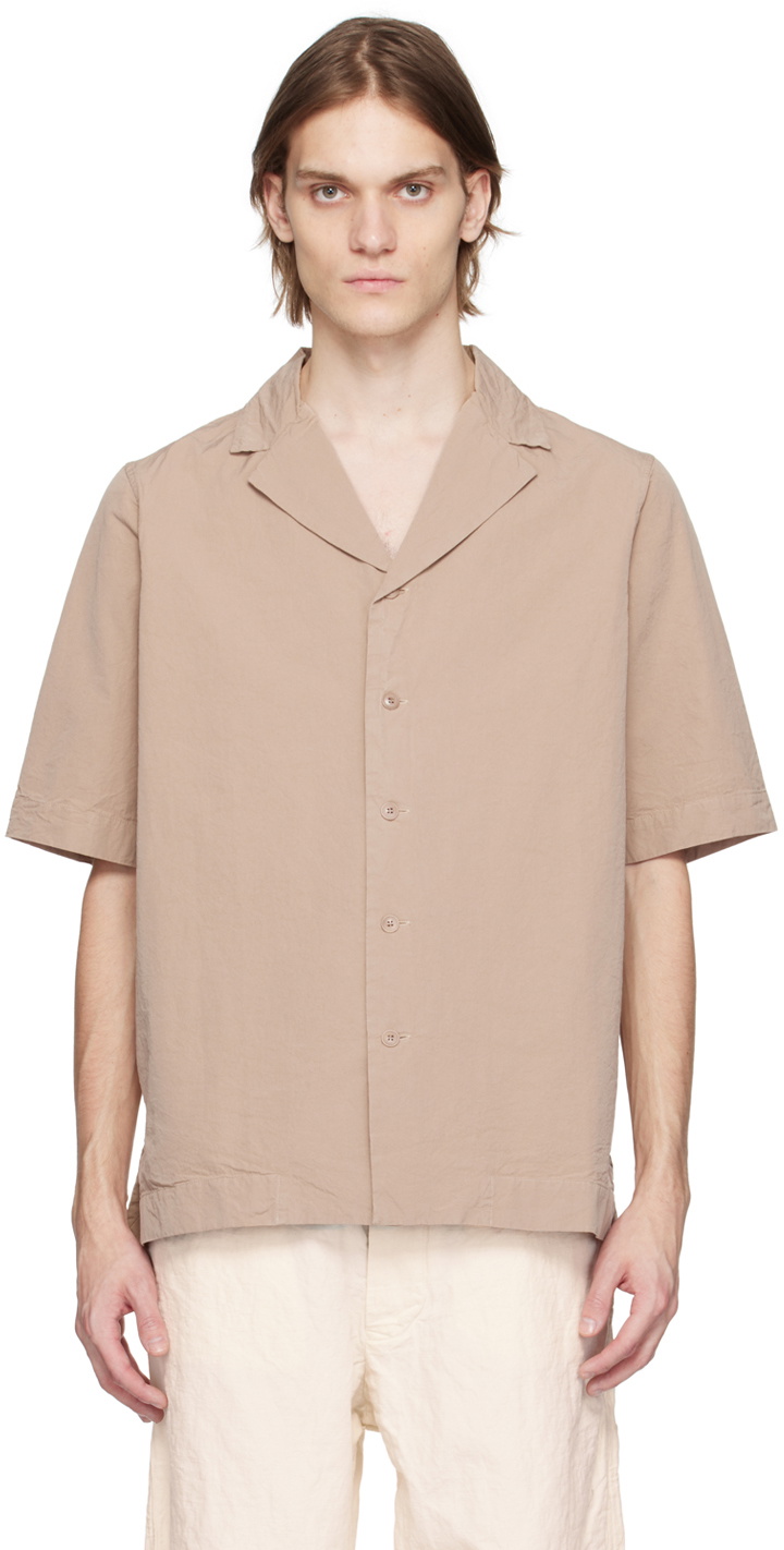 CASEY CASEY Beige Bowling Shirt CASEY CASEY