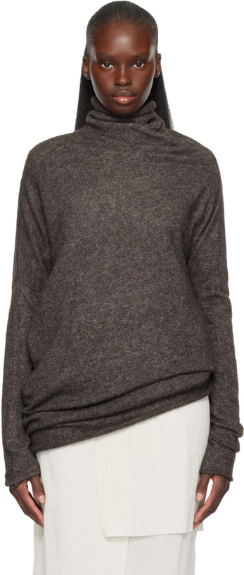 Photo: Lauren Manoogian Gray Askew Funnel Turtleneck