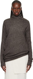 Lauren Manoogian Gray Askew Funnel Turtleneck