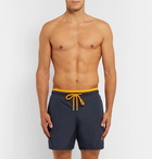 Vilebrequin - Mokami Mid-Length Embroidered Swim Shorts - Men - Navy