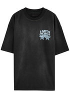 Amiri Championship Printed Cotton T-shirt Black